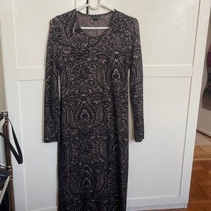 Body con mid dress size 12 from Top Shop